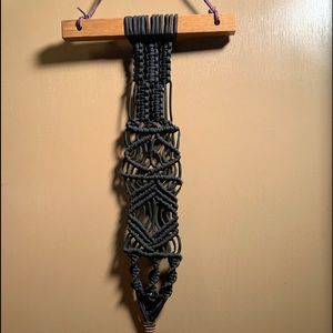 Macrame Black wall hanging